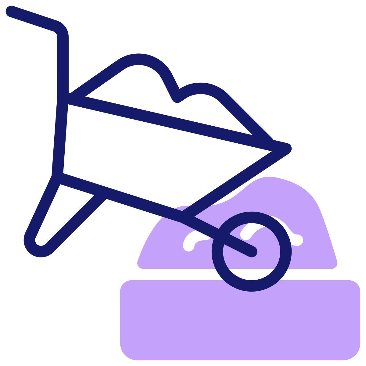 wheelbarrow icon