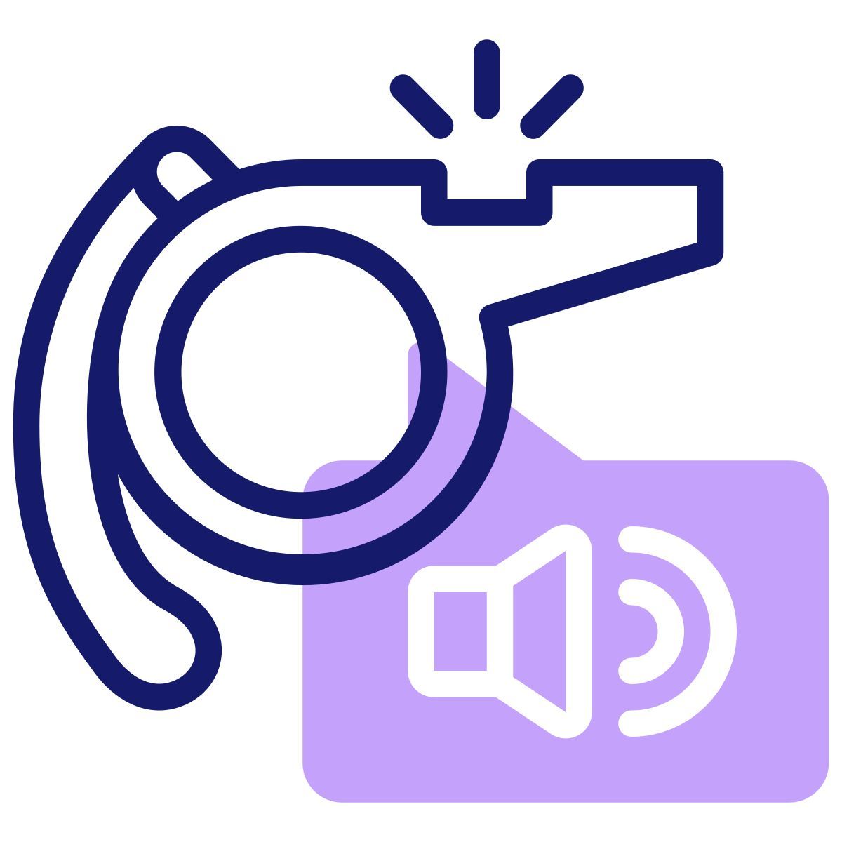 whistle icon