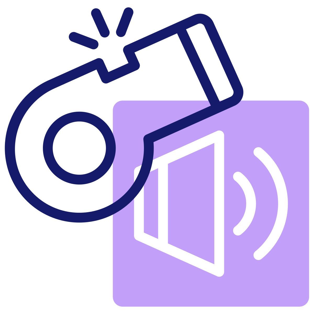 whistle icon