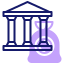 external bank-lawmaker-inipagistudio-lineal-color-inipagistudio icon