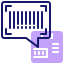 external barcode-postal-service-inipagistudio-lineal-color-inipagistudio icon