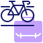 external bike-bike-to-work-inipagistudio-lineal-color-inipagistudio icon