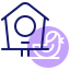 external bird-house-gardening-hobby-inipagistudio-lineal-color-inipagistudio icon