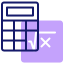 external calculator-operation-management-inipagistudio-lineal-color-inipagistudio icon