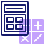 external calculator-retailer-inipagistudio-lineal-color-inipagistudio icon