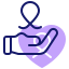 external care-cancer-care-inipagistudio-lineal-color-inipagistudio icon