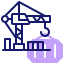 external crane-building-and-construction-inipagistudio-lineal-color-inipagistudio icon