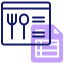 external cutlery-balanced-diet-inipagistudio-lineal-color-inipagistudio icon