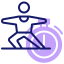 external exercise-cancer-care-inipagistudio-lineal-color-inipagistudio icon