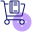 external shopping-cart-online-bookstore-inipagistudio-lineal-color-inipagistudio icon