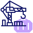 external crane-building-and-construction-inipagistudio-lineal-color-inipagistudio icon