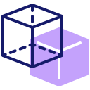 external cube-augmented-reality-inipagistudio-lineal-color-inipagistudio icon