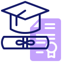 external degree-school-counseling-inipagistudio-lineal-color-inipagistudio icon