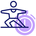 external exercise-cancer-care-inipagistudio-lineal-color-inipagistudio icon