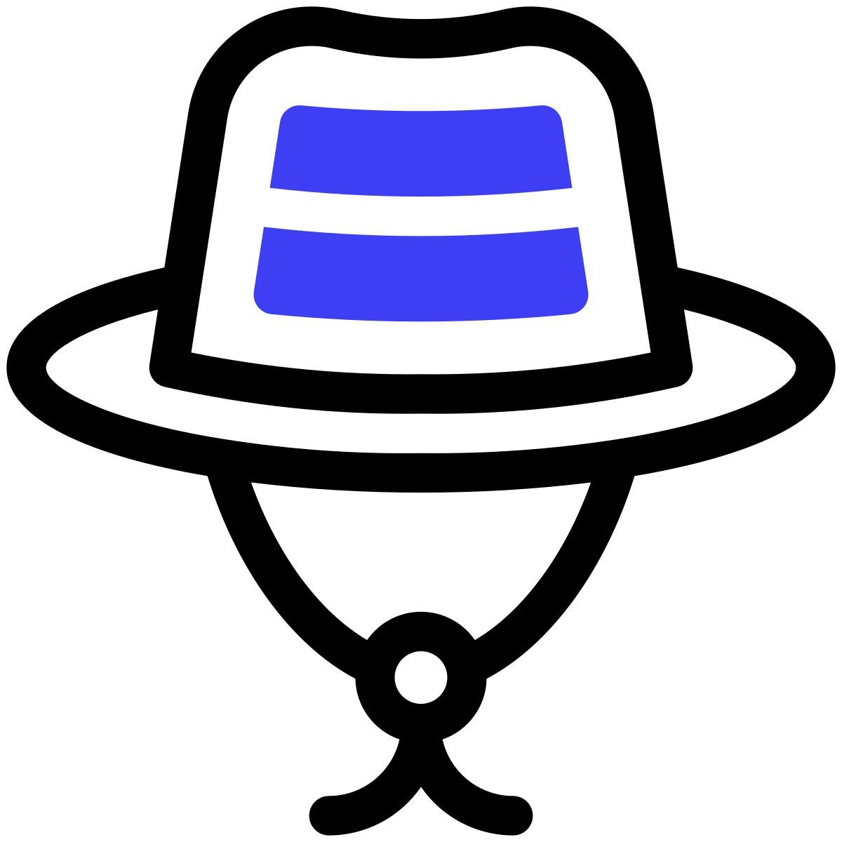 brand merchandise hat icon