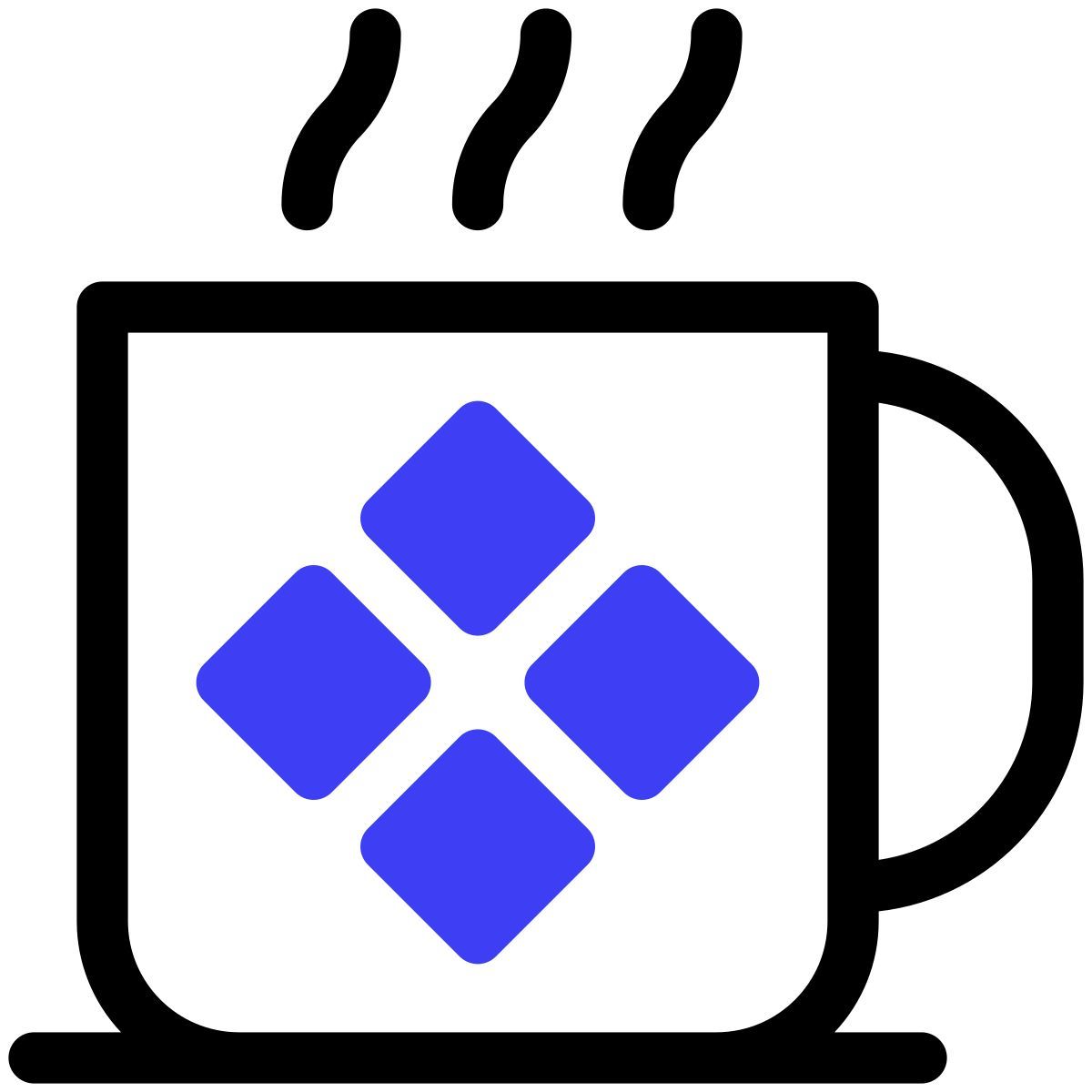 brand merchandise mug icon