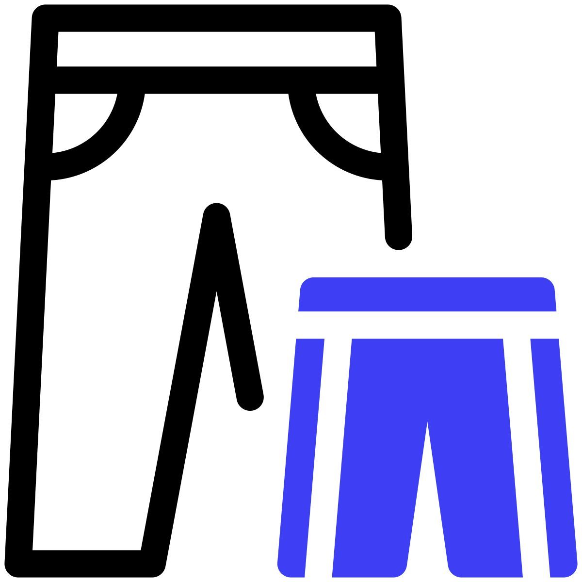 brand merchandise pant icon