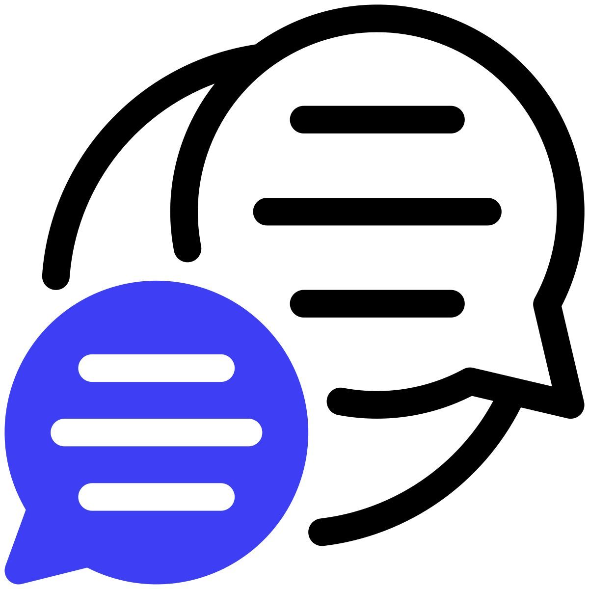 brand storytelling/communication icon