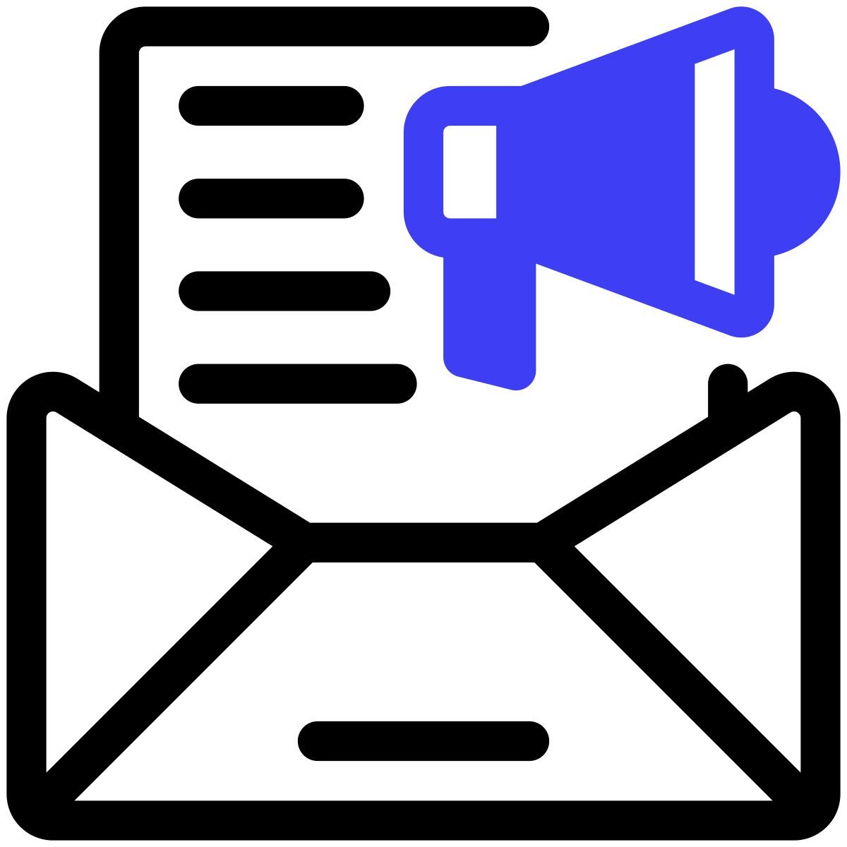 brand storytelling/email marketing icon