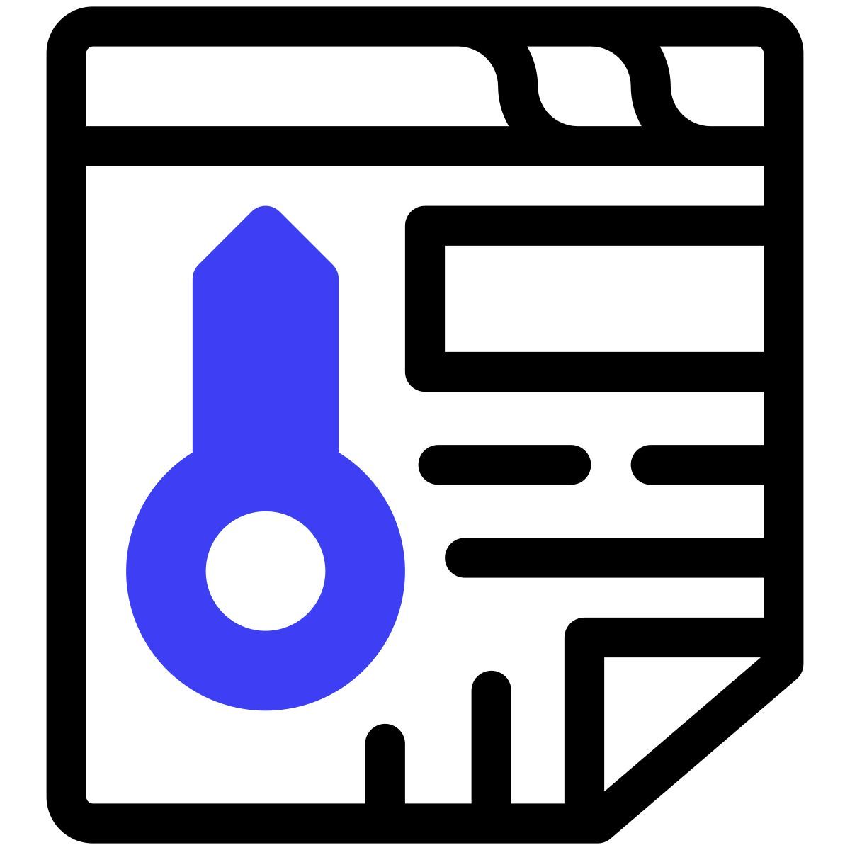 marken storytelling/schlüsselwörter icon