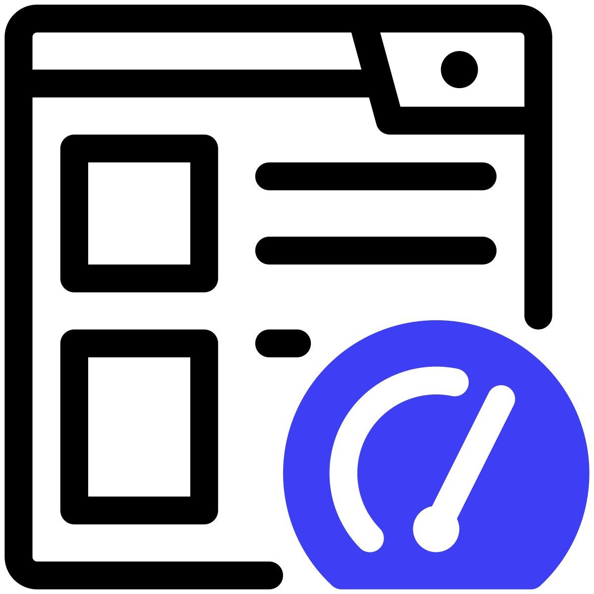 brand storytelling/optimization icon