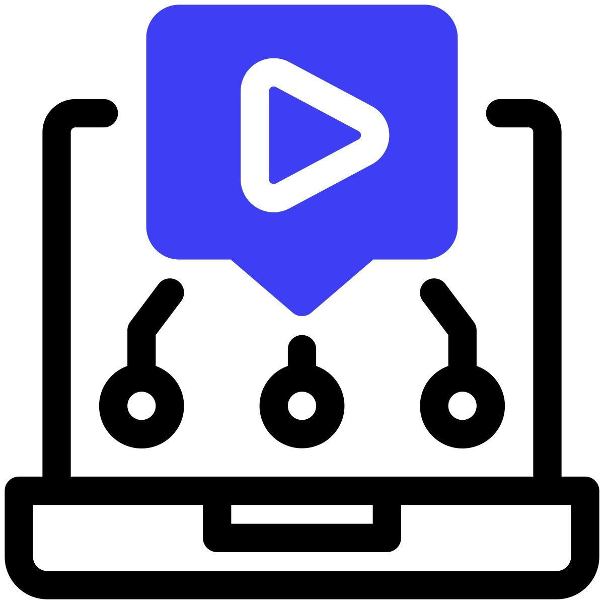 brand storytelling/video content icon