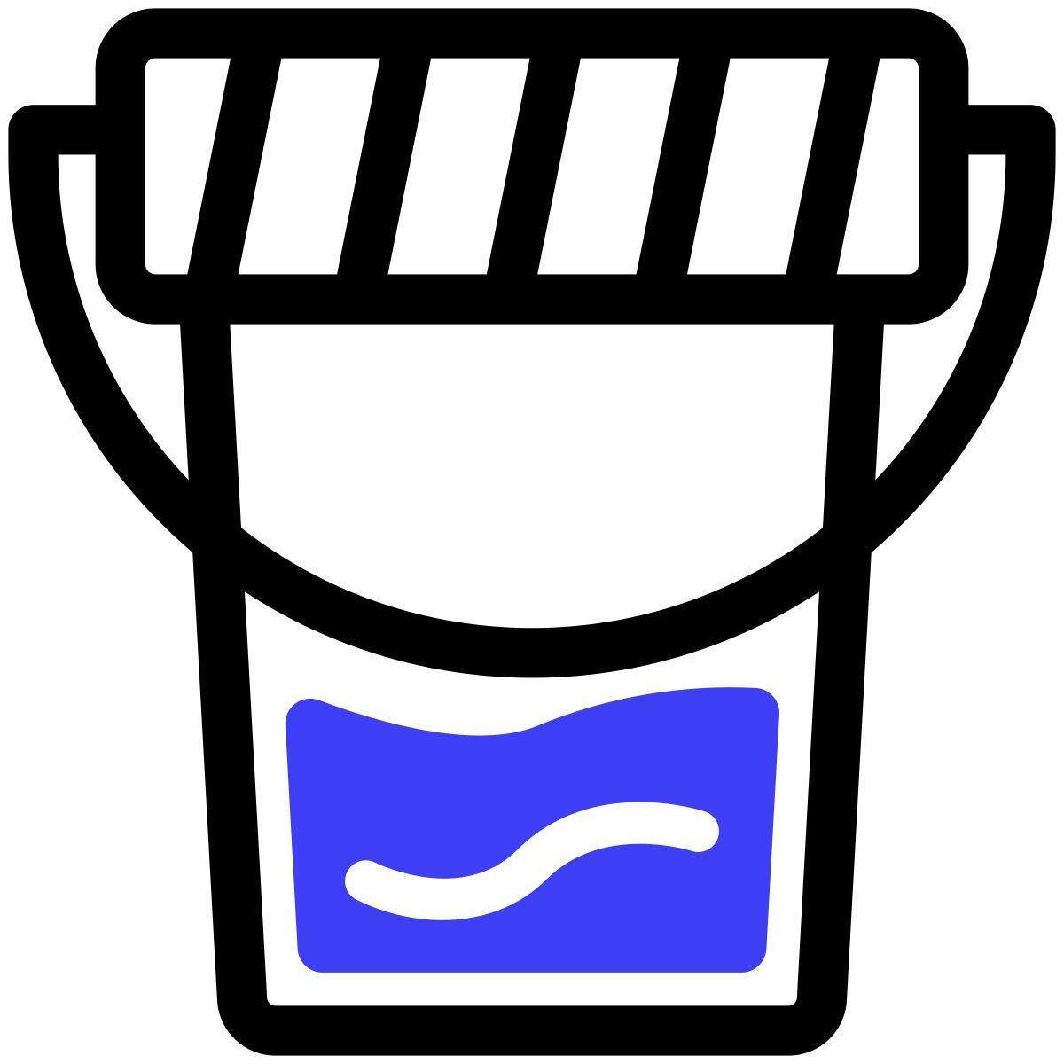 bucket icon