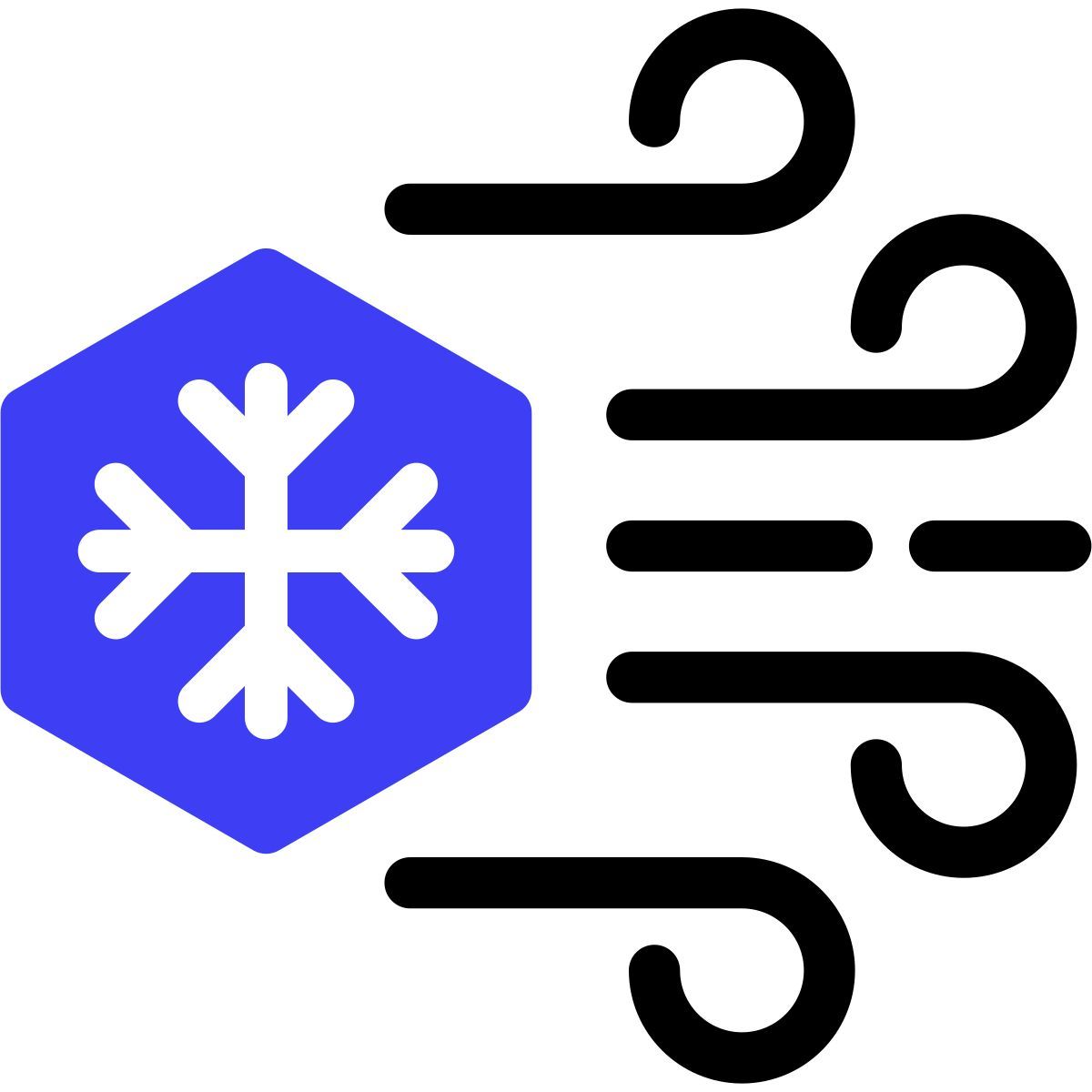 cold winter cold icon