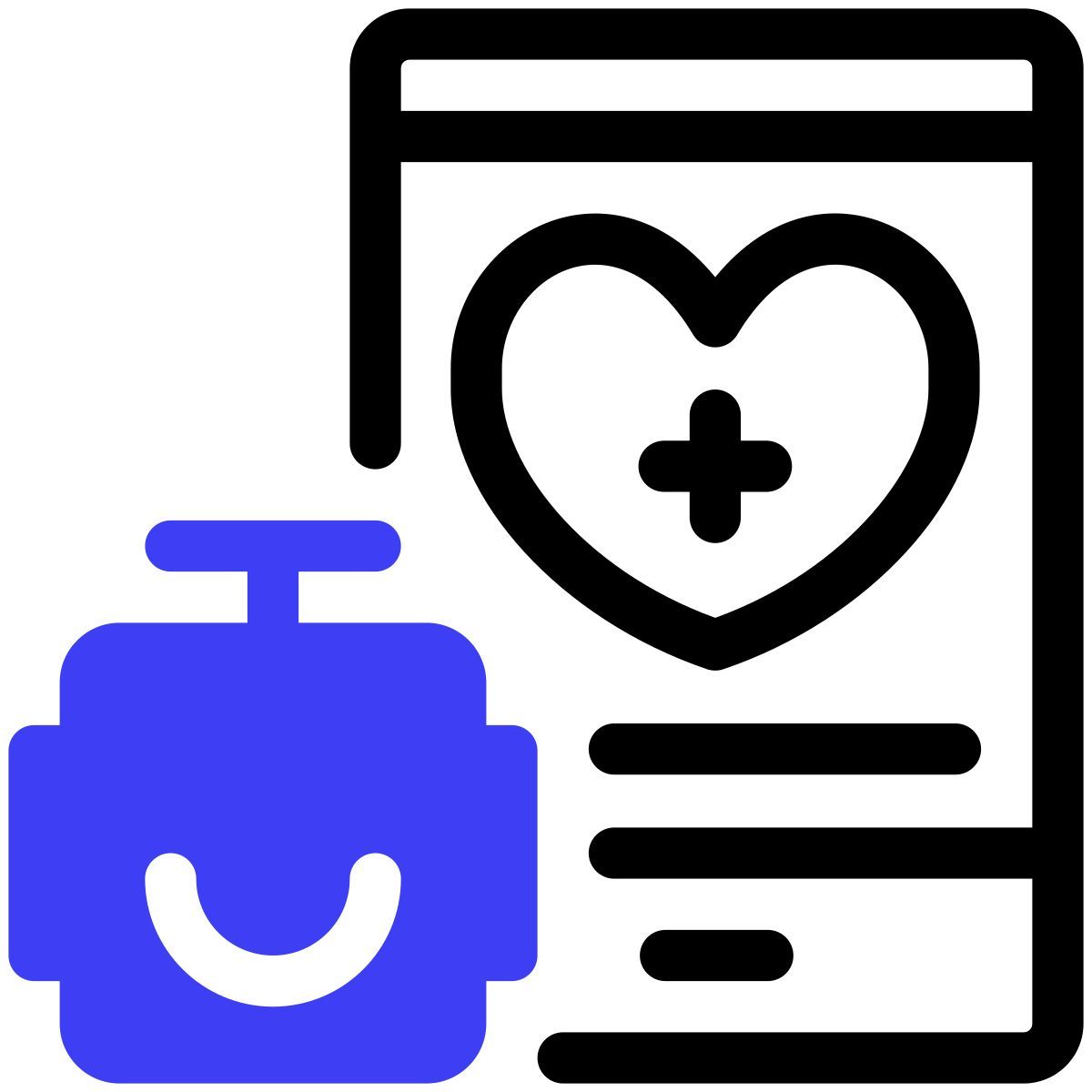 distant healthcare ai icon