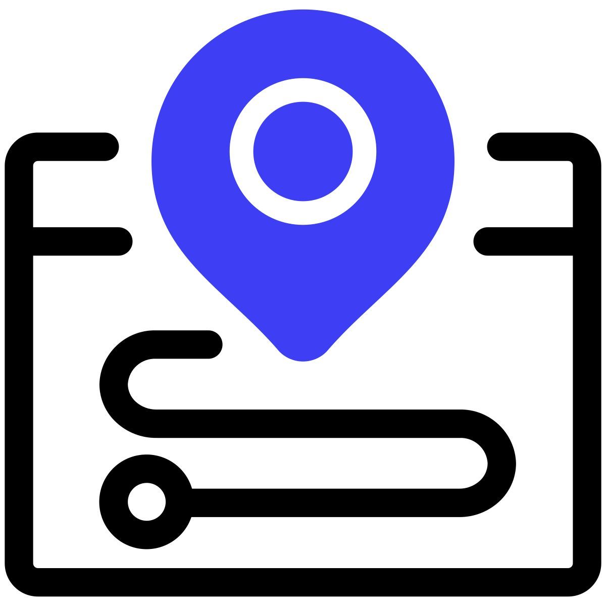 driver safety navigator icon