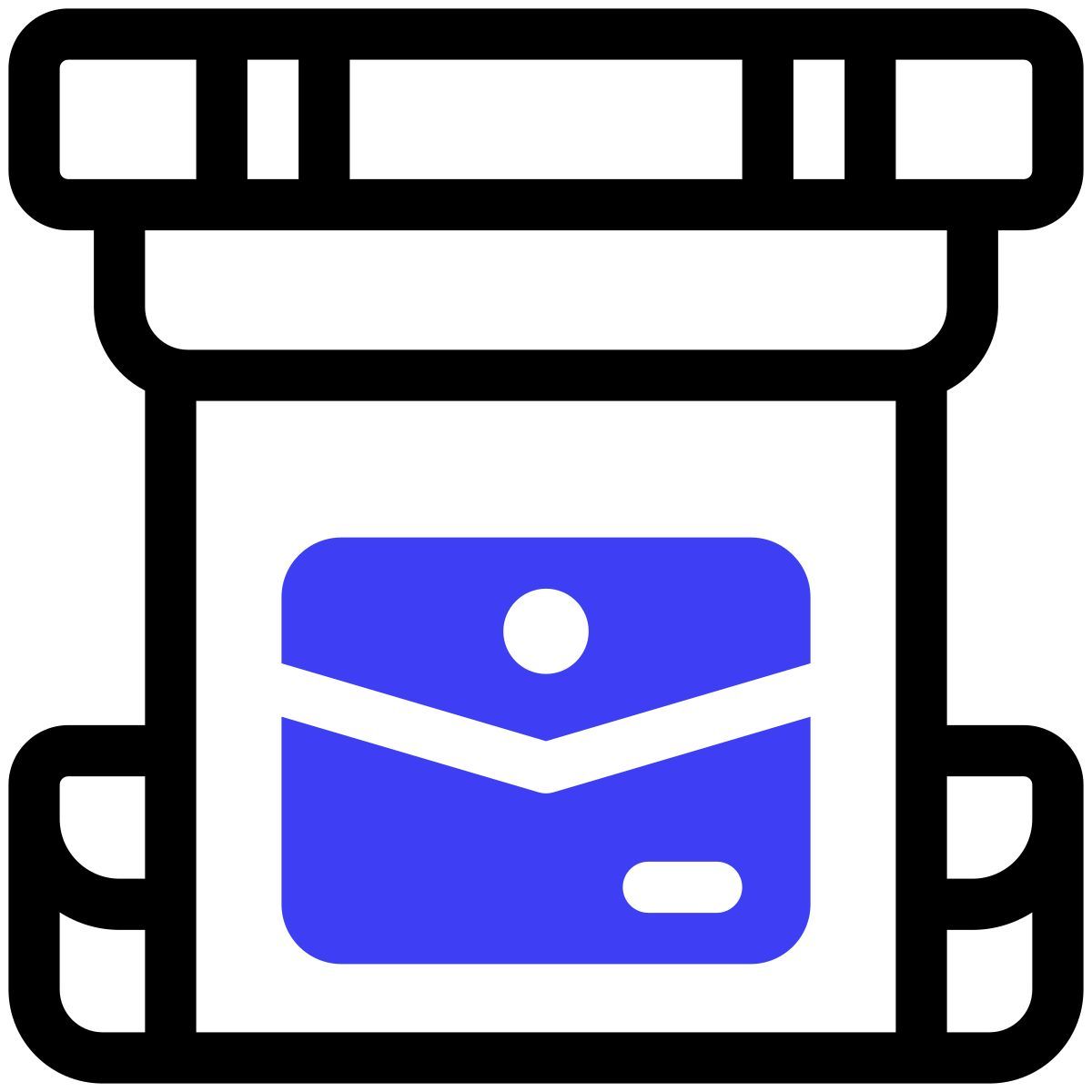 enjoy your life backpack icon