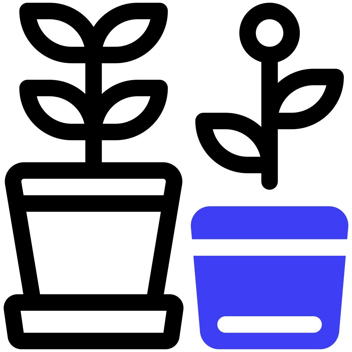enjoy your life plant icon