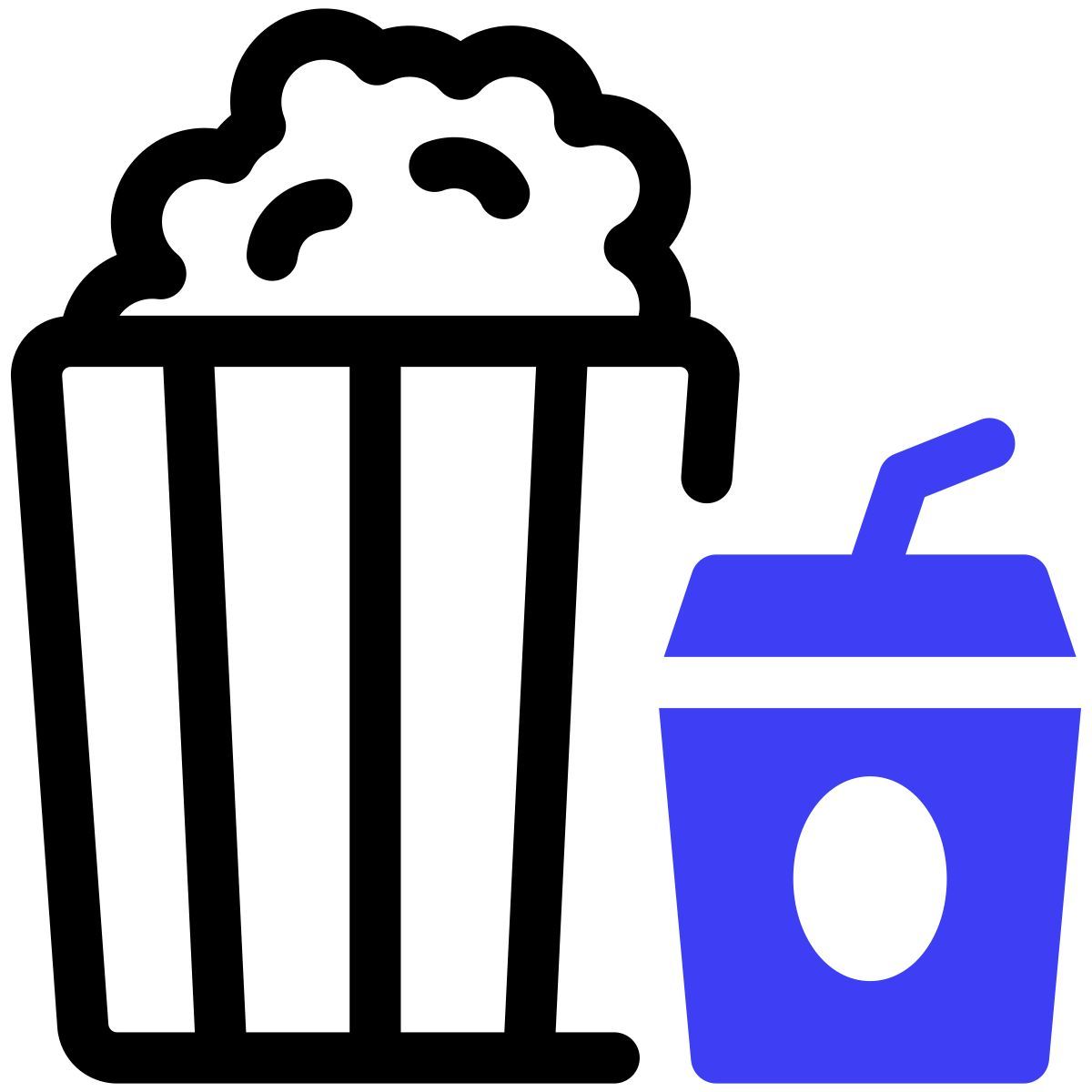 enjoy your life pop corn icon