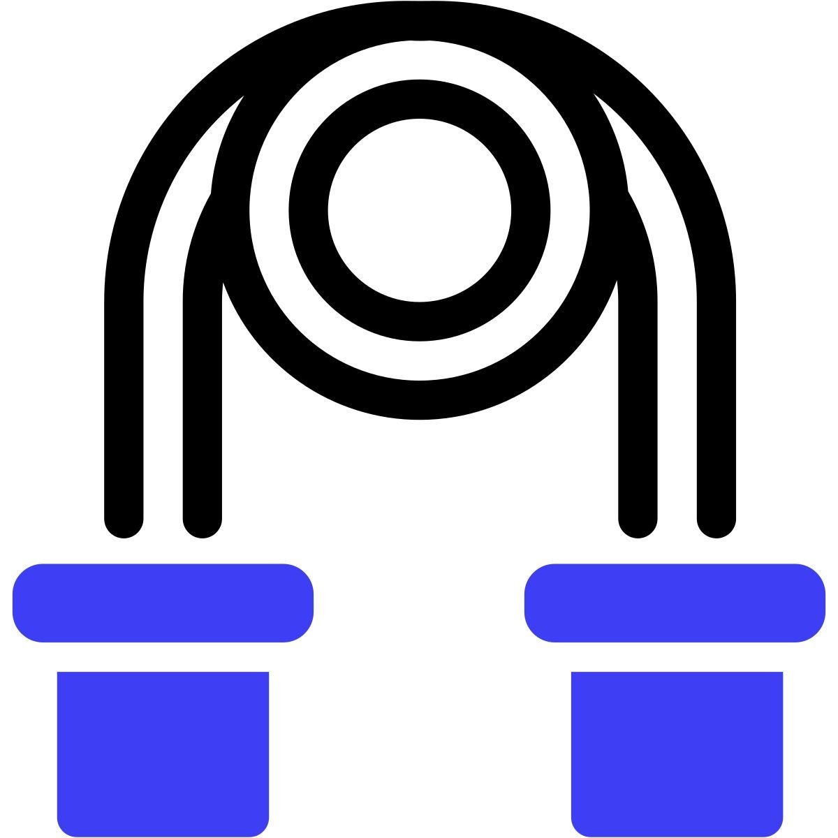 exercise at home jumping rope icon