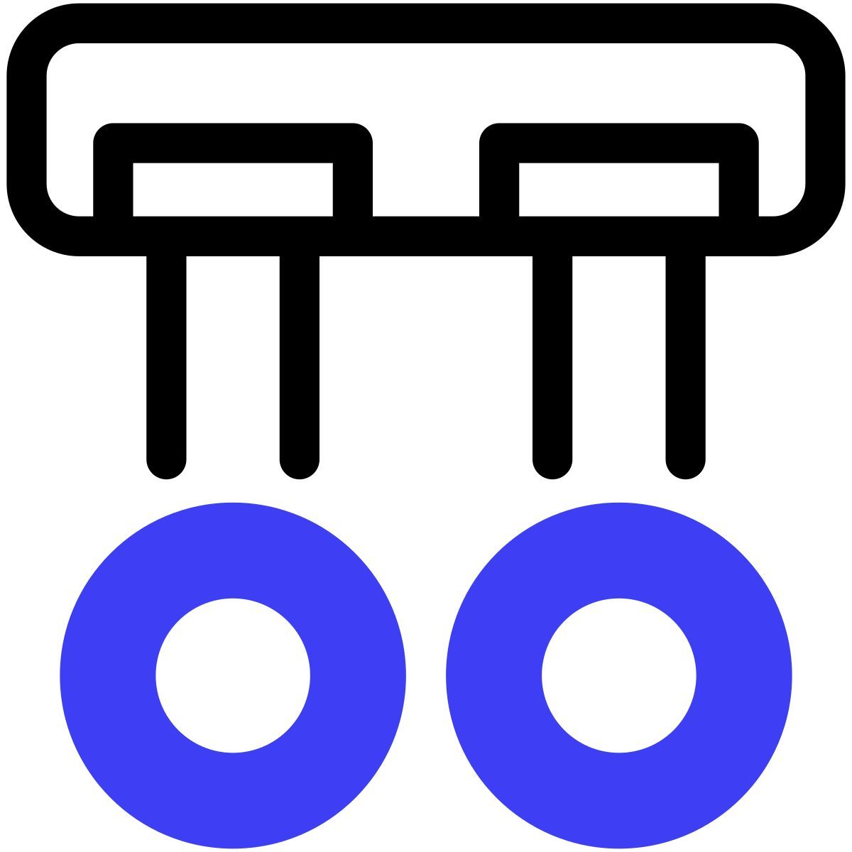 exercise at home rings icon