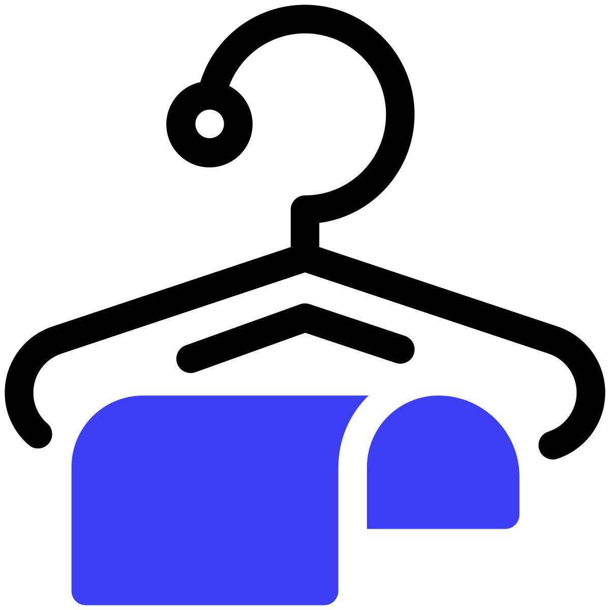 fashion and accessories hanger icon