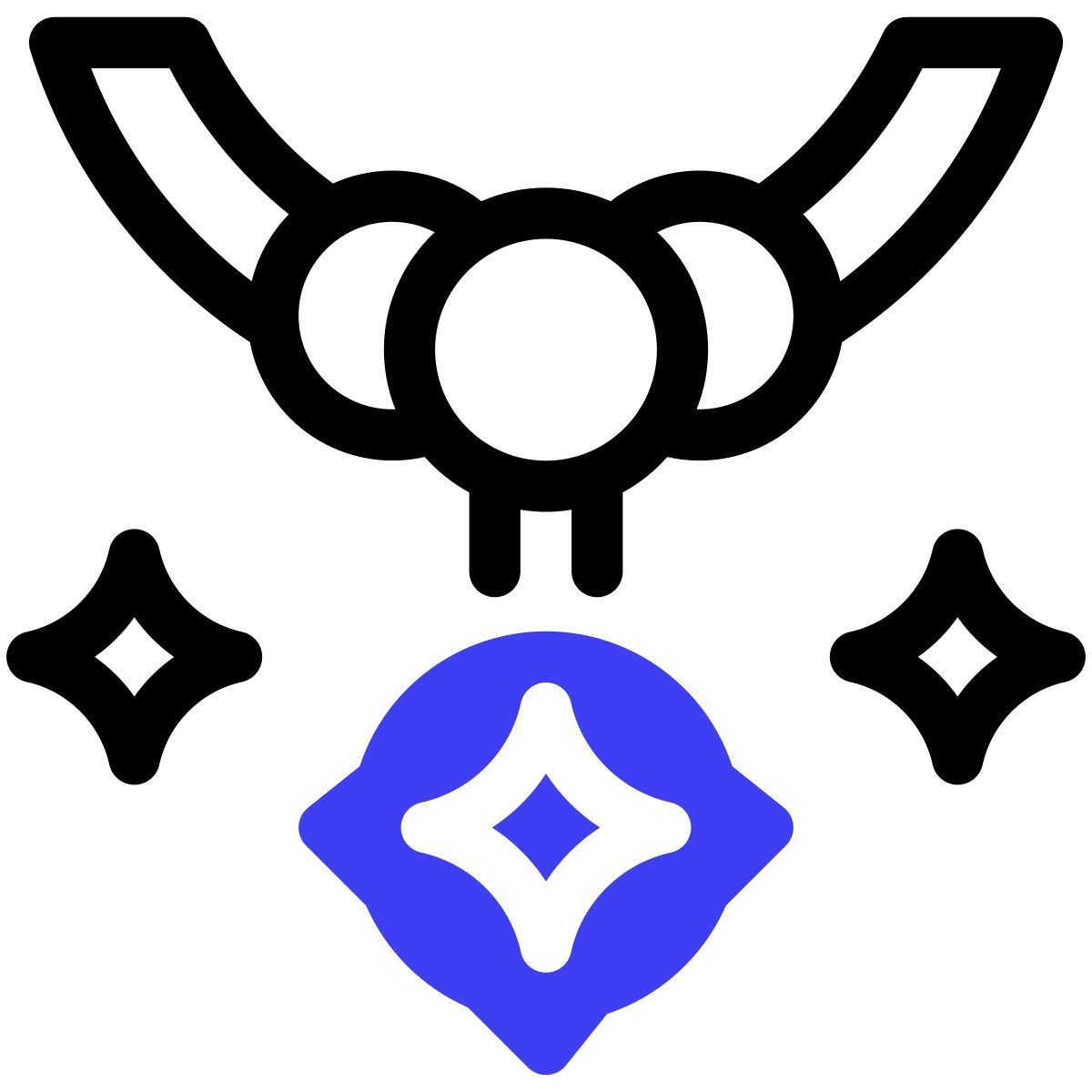 fashion and accessories necklace icon