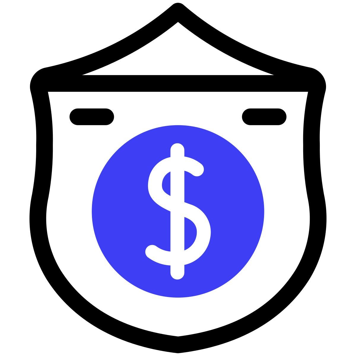 finance and banking protection icon