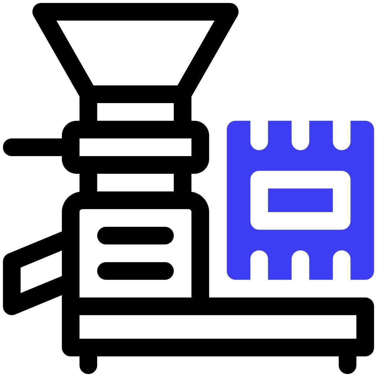 grinding machine icon