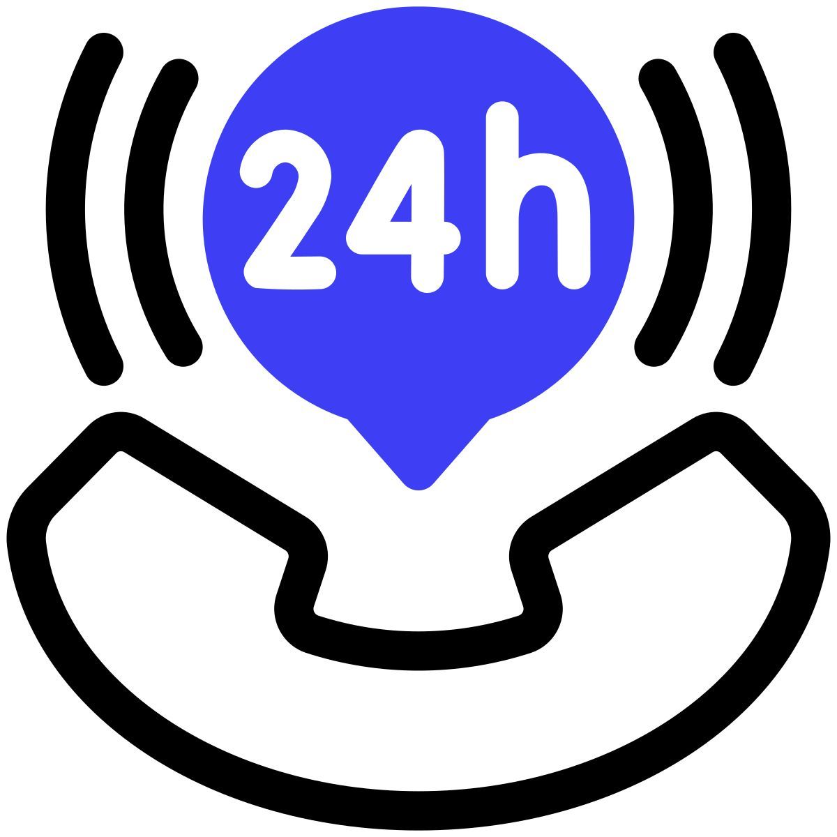 immigration office call icon
