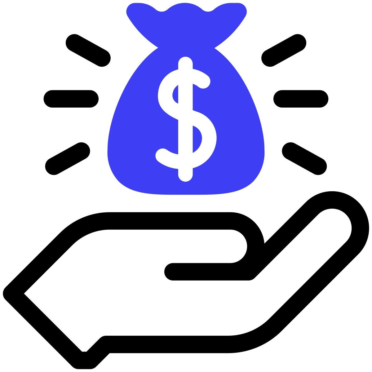 instant payment deposit icon