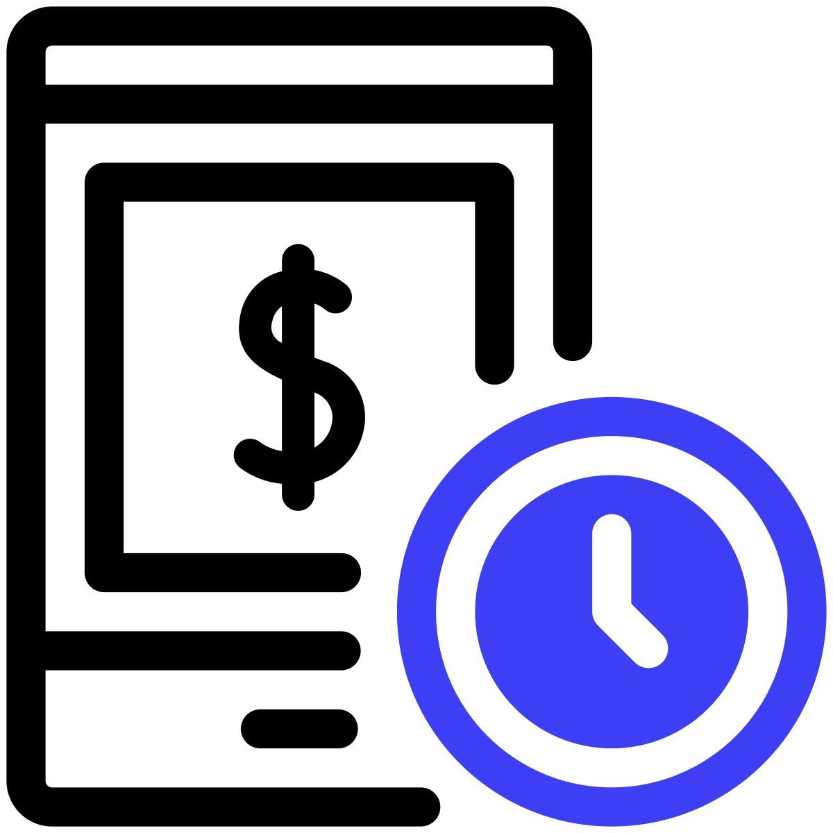 instant payment device icon
