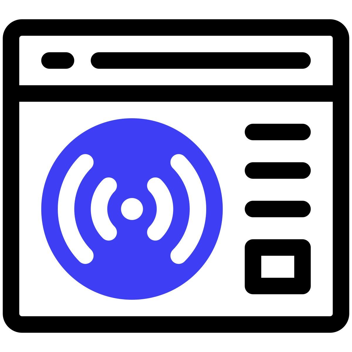 online radio icon