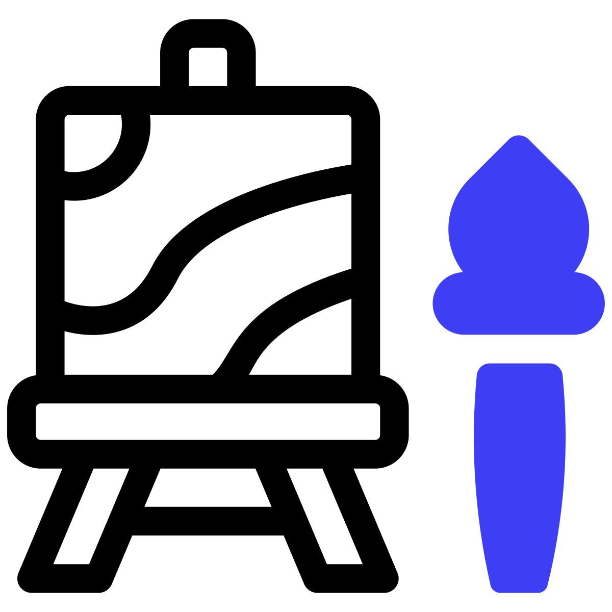 painting icon
