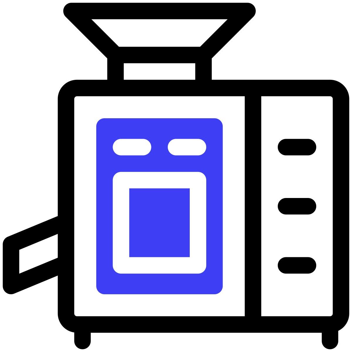 peeling machine icon