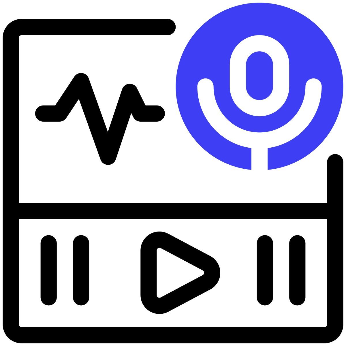 audio recording icon