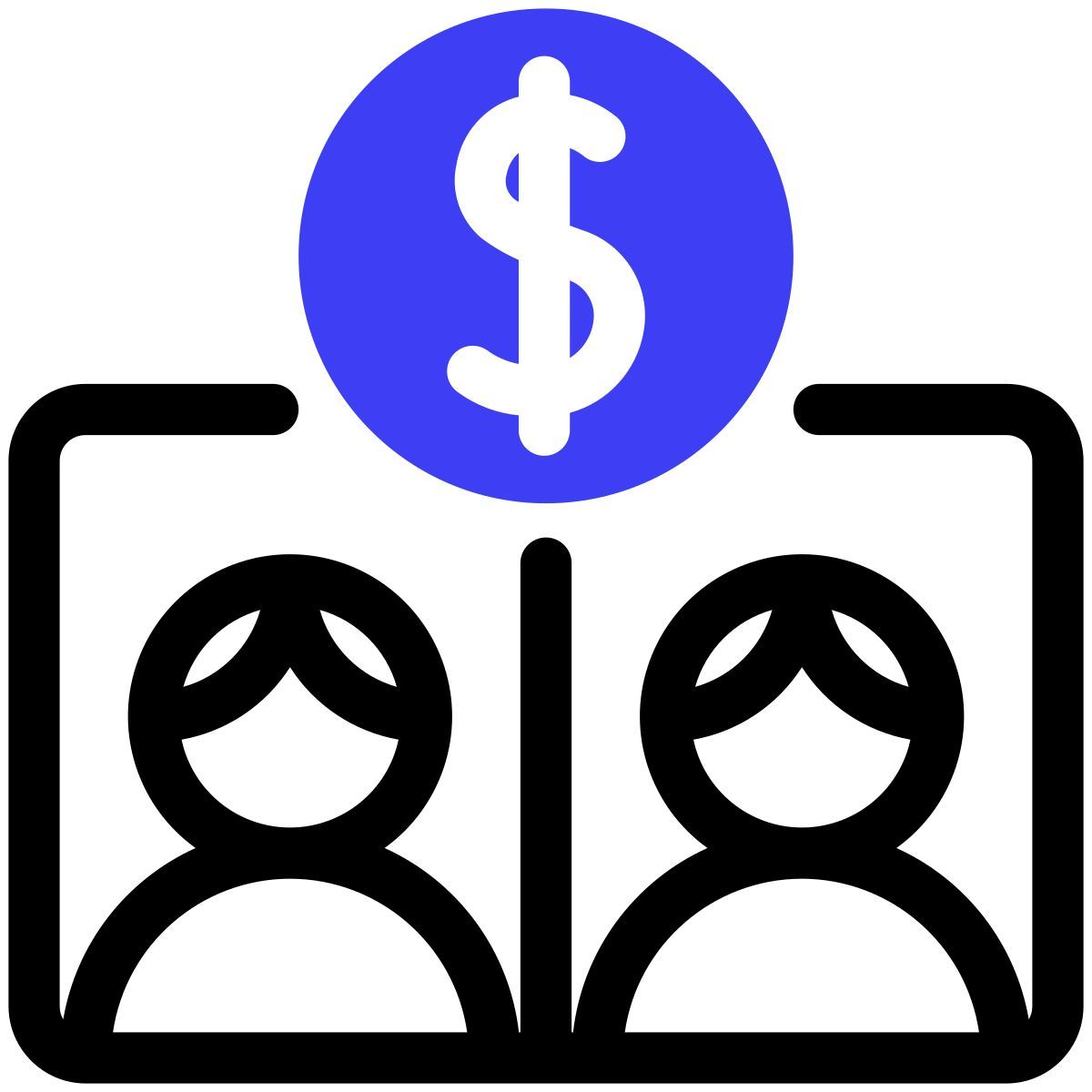 business partnership icon