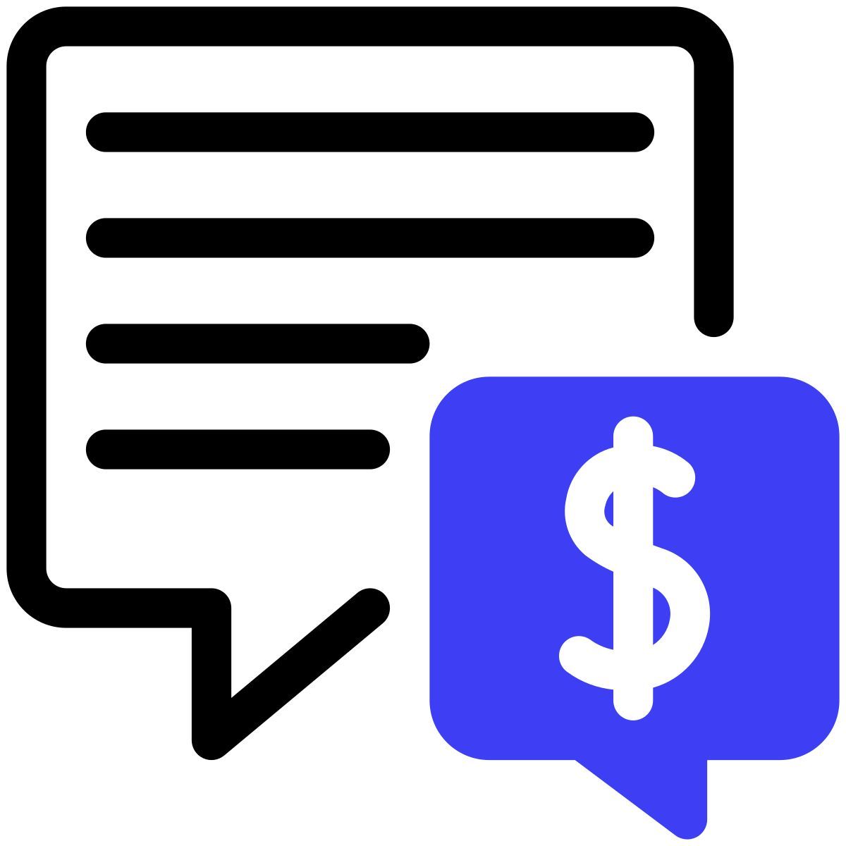 chat bubble icon