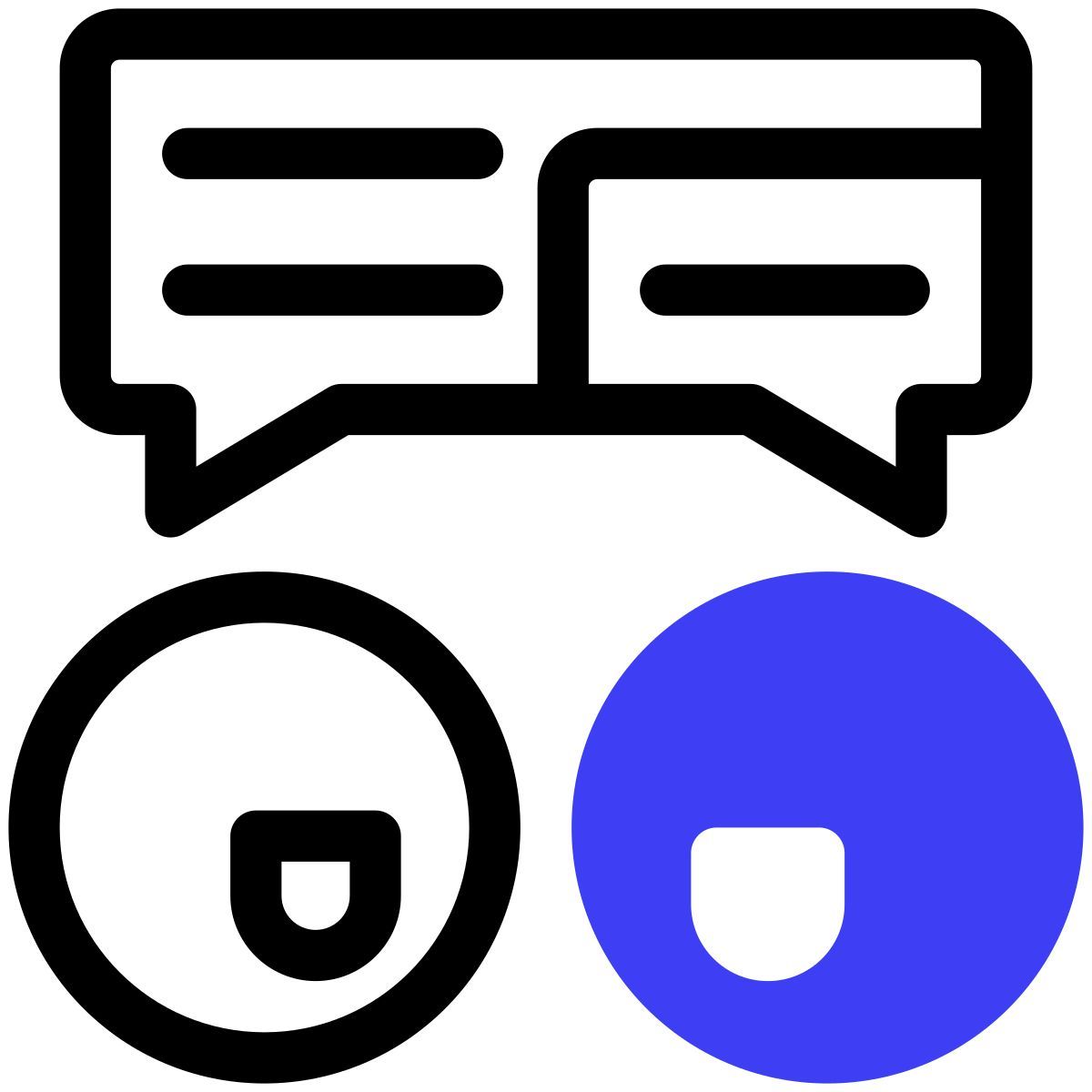 conversation icon