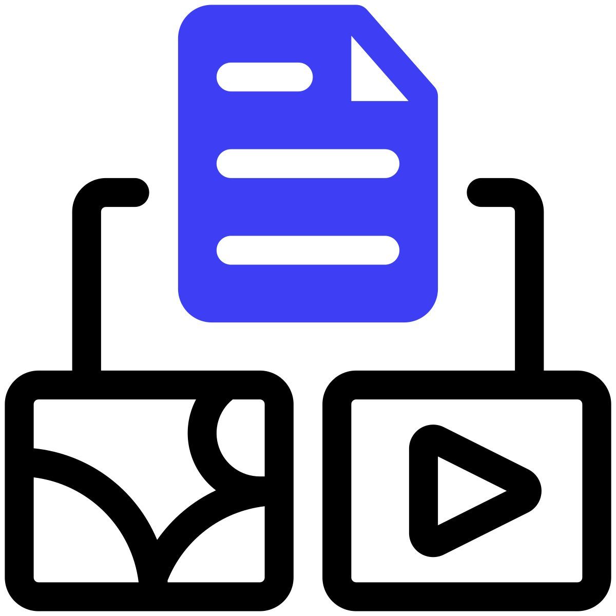 intercambio de archivos icon